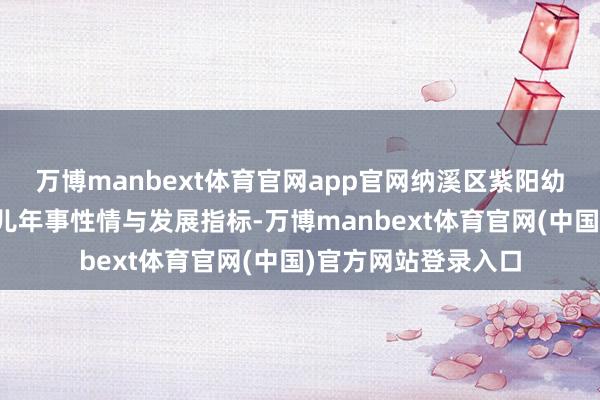 万博manbext体育官网app官网纳溪区紫阳幼儿园各班级连合幼儿年事性情与发展指标-万博manbext体育官网(中国)官方网站登录入口