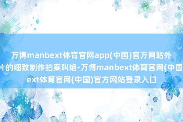 万博manbext体育官网app(中国)官方网站外洋不雅众不仅对影片的细致制作拍案叫绝-万博manbext体育官网(中国)官方网站登录入口