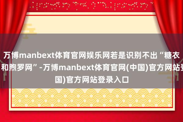 万博manbext体育官网娱乐网若是识别不出“糖衣炮弹”“和煦罗网”-万博manbext体育官网(中国)官方网站登录入口